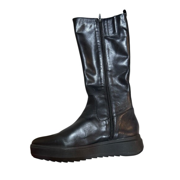 Naturalizer Women's Torence Wide Calf Boot size 9 W Black NEW Leather - Picture 1 of 11